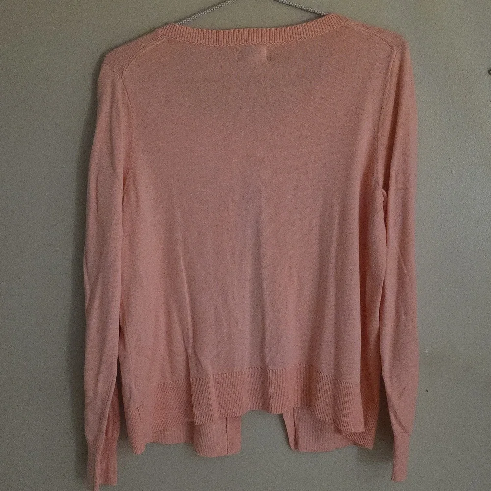 Old Navy Coral Button-Up Cardigan